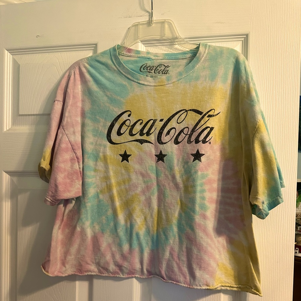 Tie Die Crop Top oversized